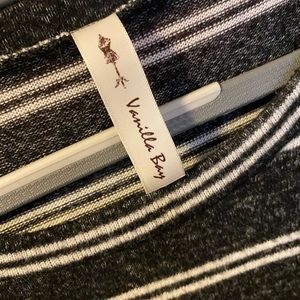 Black and white vanilla bay sweater